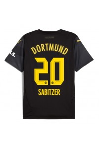 Borussia Dortmund Marcel Sabitzer #20 Fotballdrakt Borte Klær 2024-25 Korte ermer